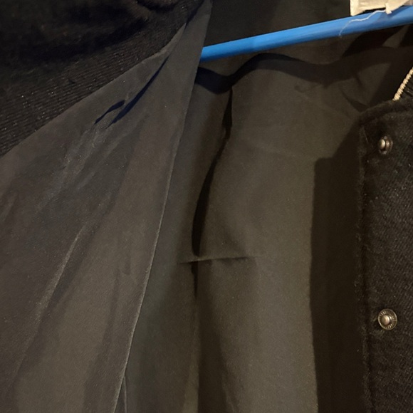 Steve Madden Black and Cream Varsity Jacket - Picture 4 of 4